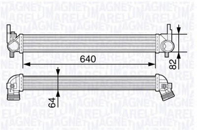 MAGNETI MARELLI 351319202410 -  Интеркулер